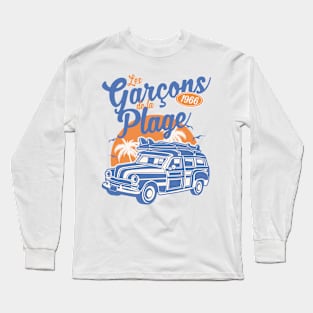 Les Garcons de la Plage Long Sleeve T-Shirt